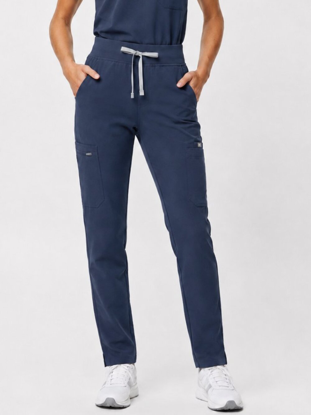 FIGS Yola High-Rise Pants XS Dark Harbor